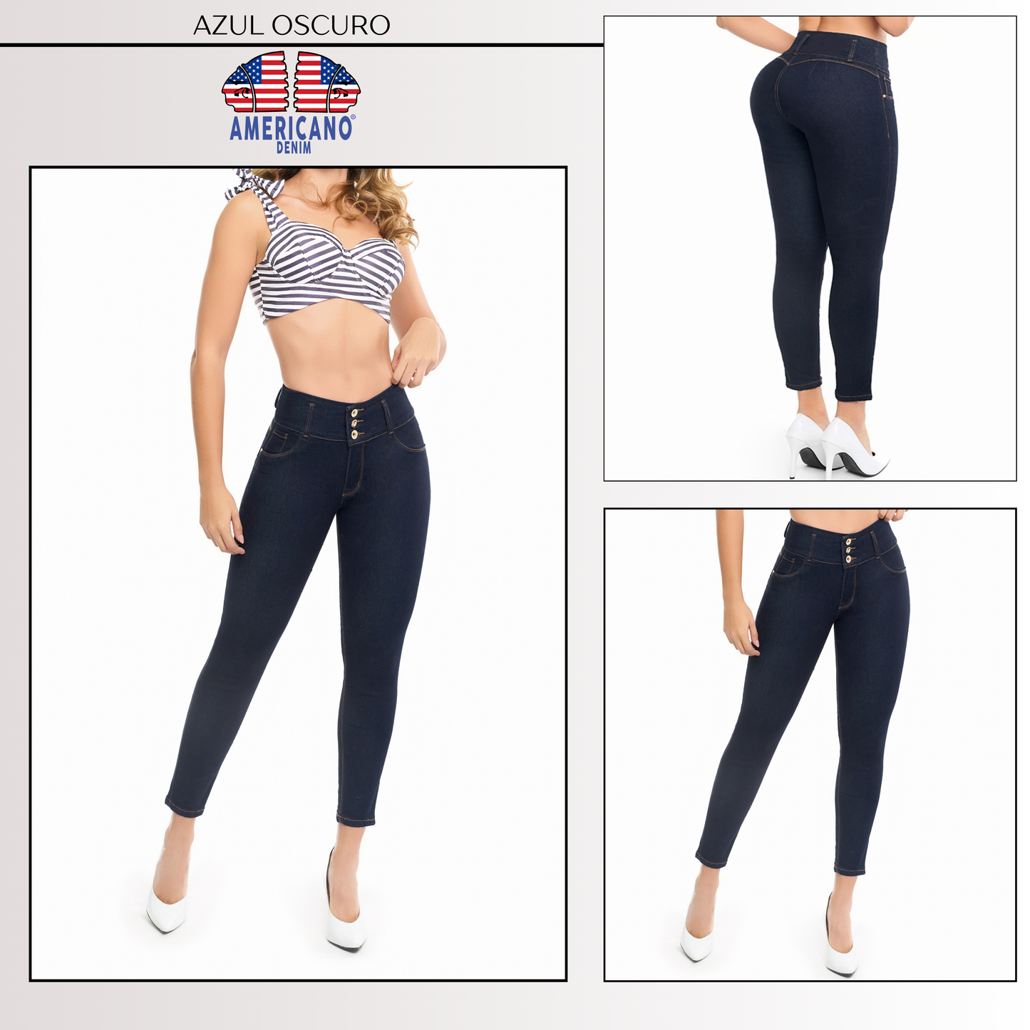 PACK X3 JEANS FIT AMERICANO