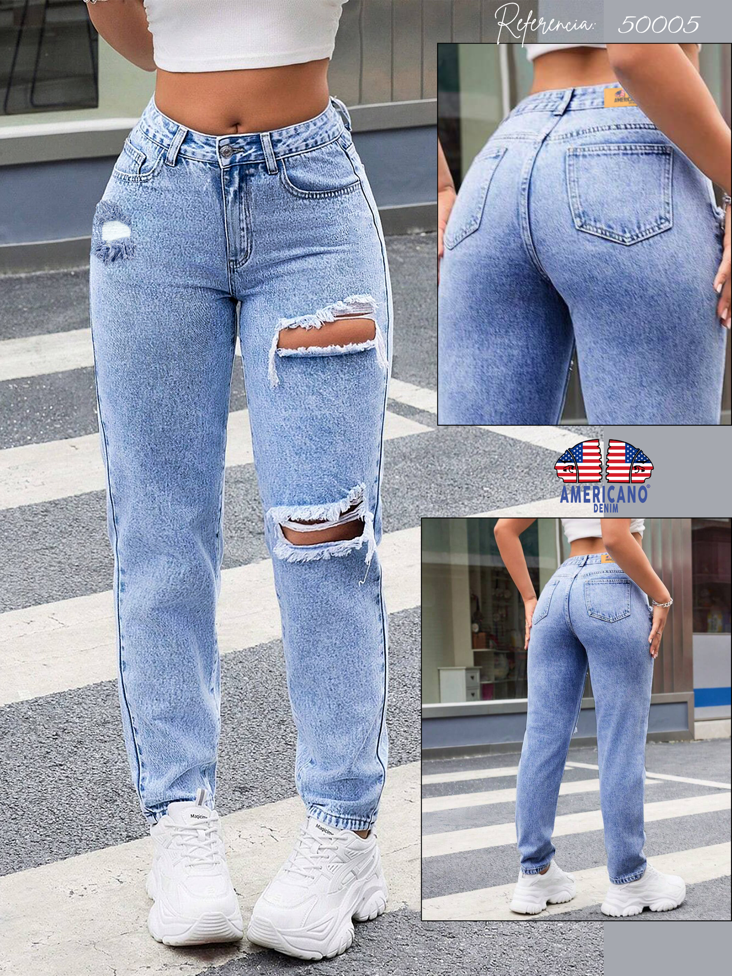 JEANS AMERICANO DAMA REF 50005