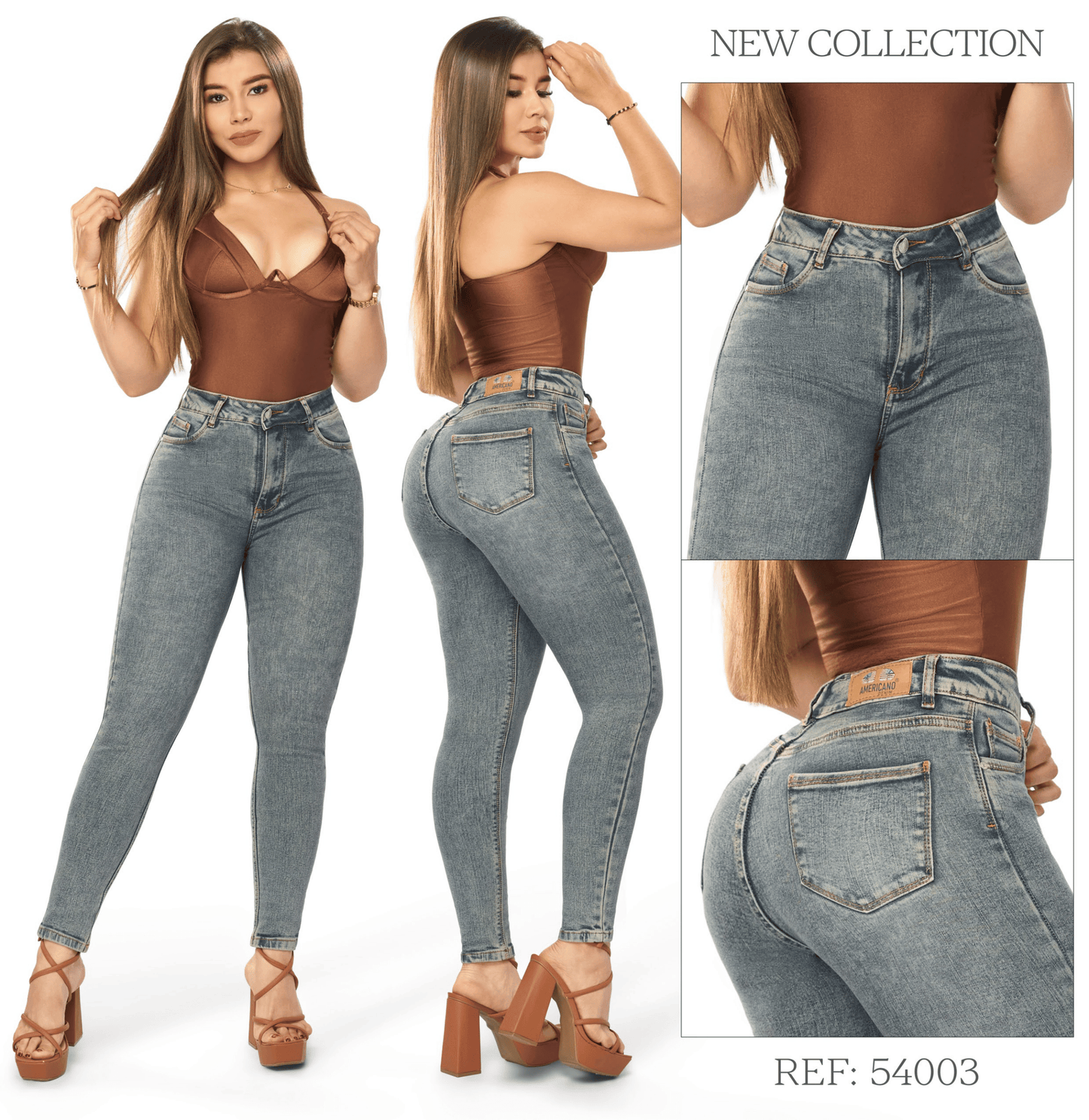 JEANS CLASICO DAMA REF 54003