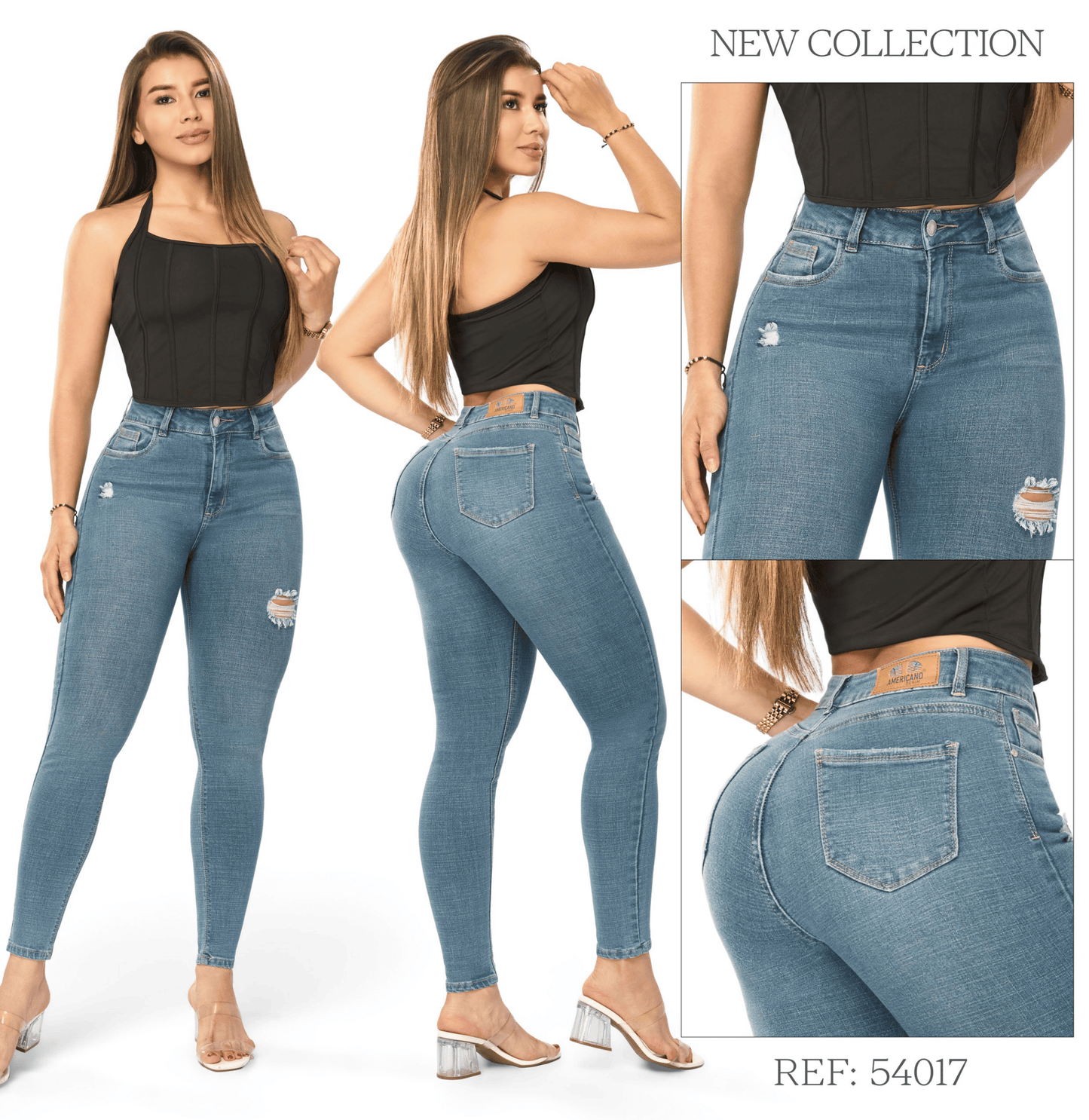 JEANS CLASICO DAMA REF 54017