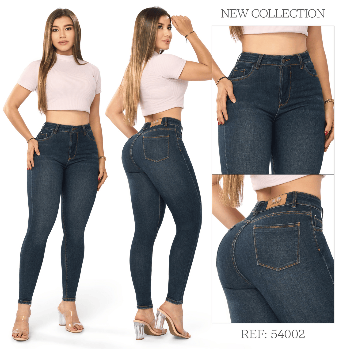 JEANS CLASICO DAMA REF 54002