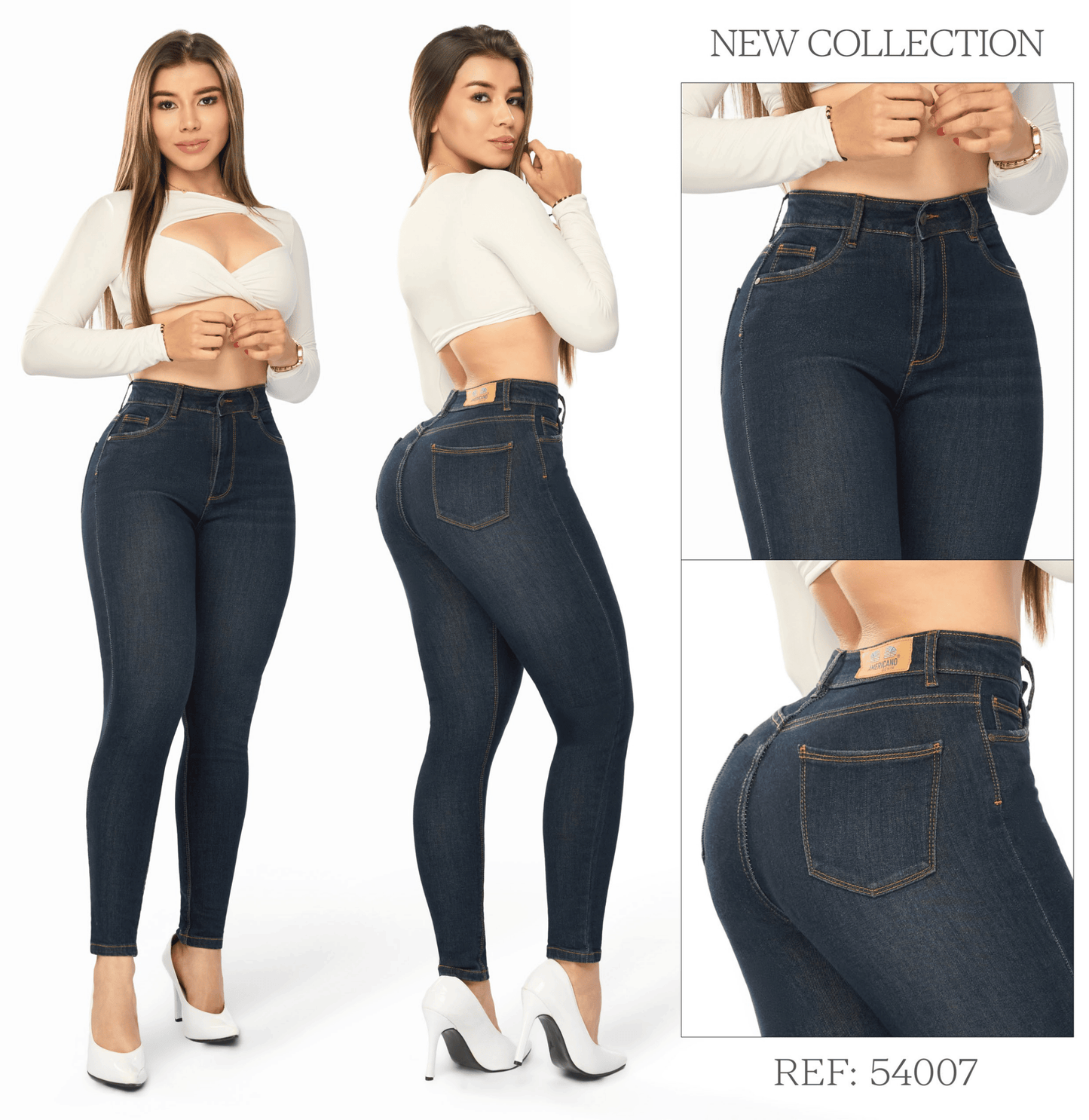 JEANS CLASICO DAMA REF 54007