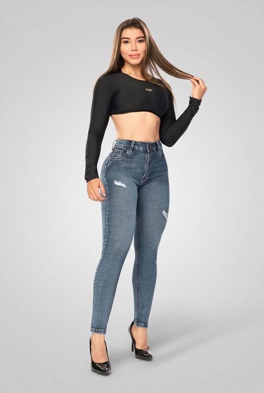 JEANS CLASICO DAMA REF 54008