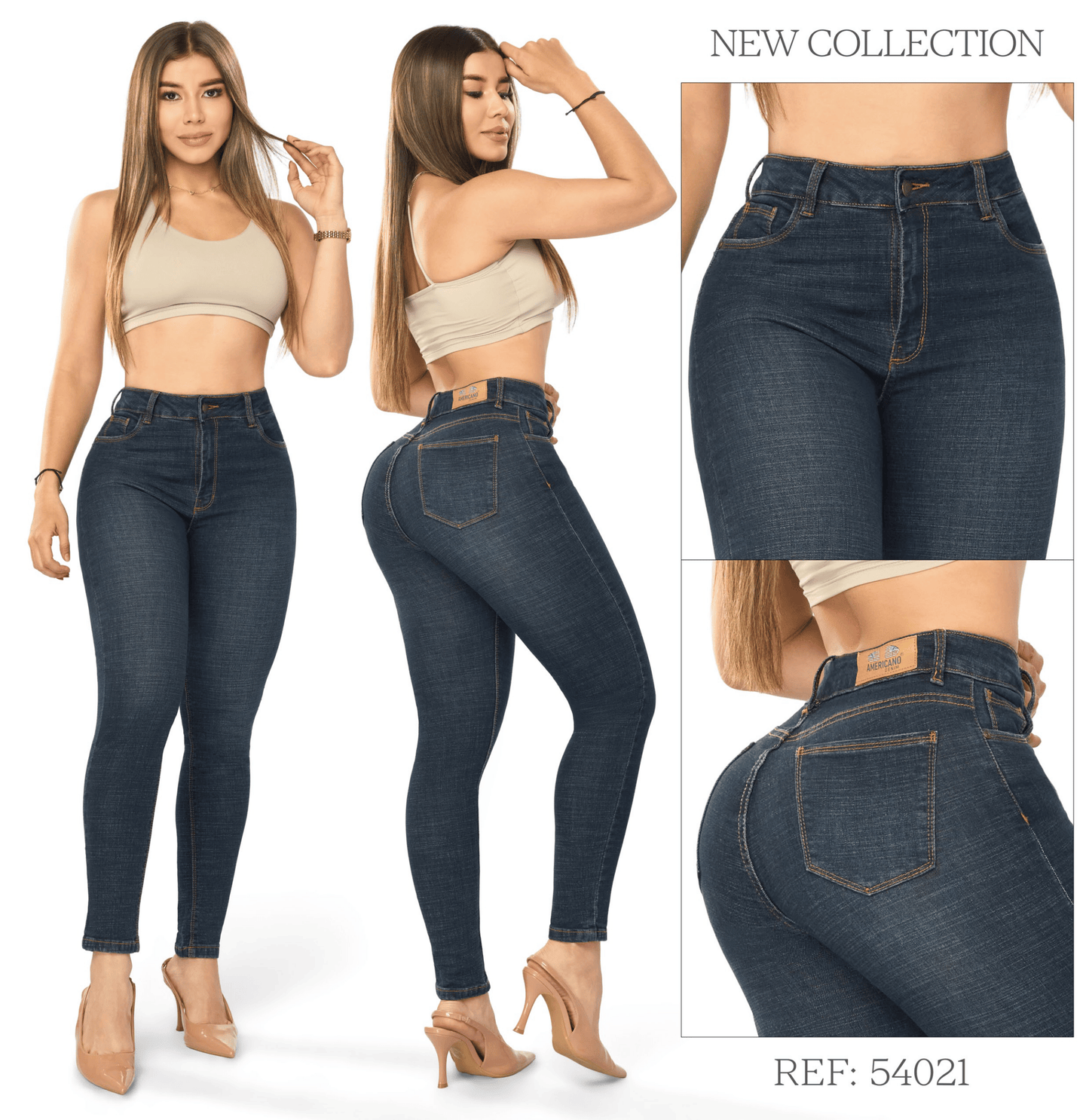 JEANS CLASICO DAMA REF 54021