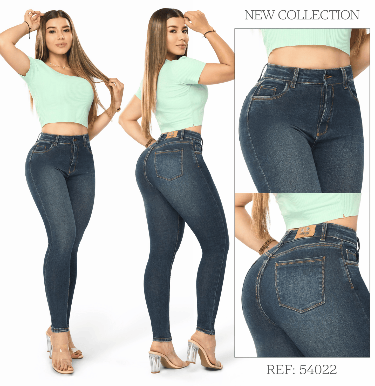 JEANS CLASICO DAMA REF 54022