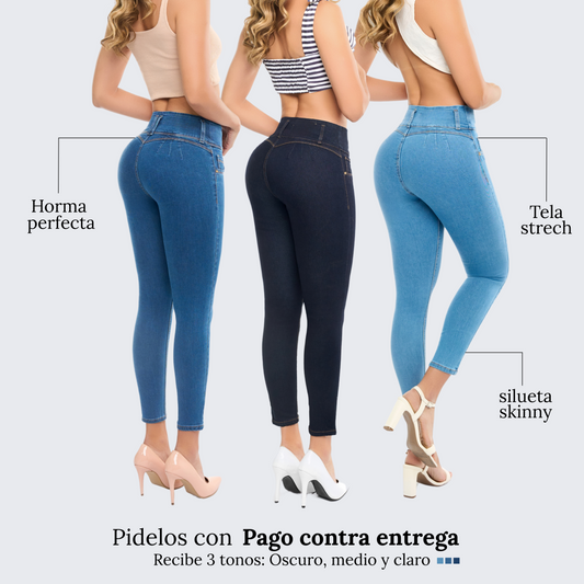PACK X3 JEANS FIT AMERICANO