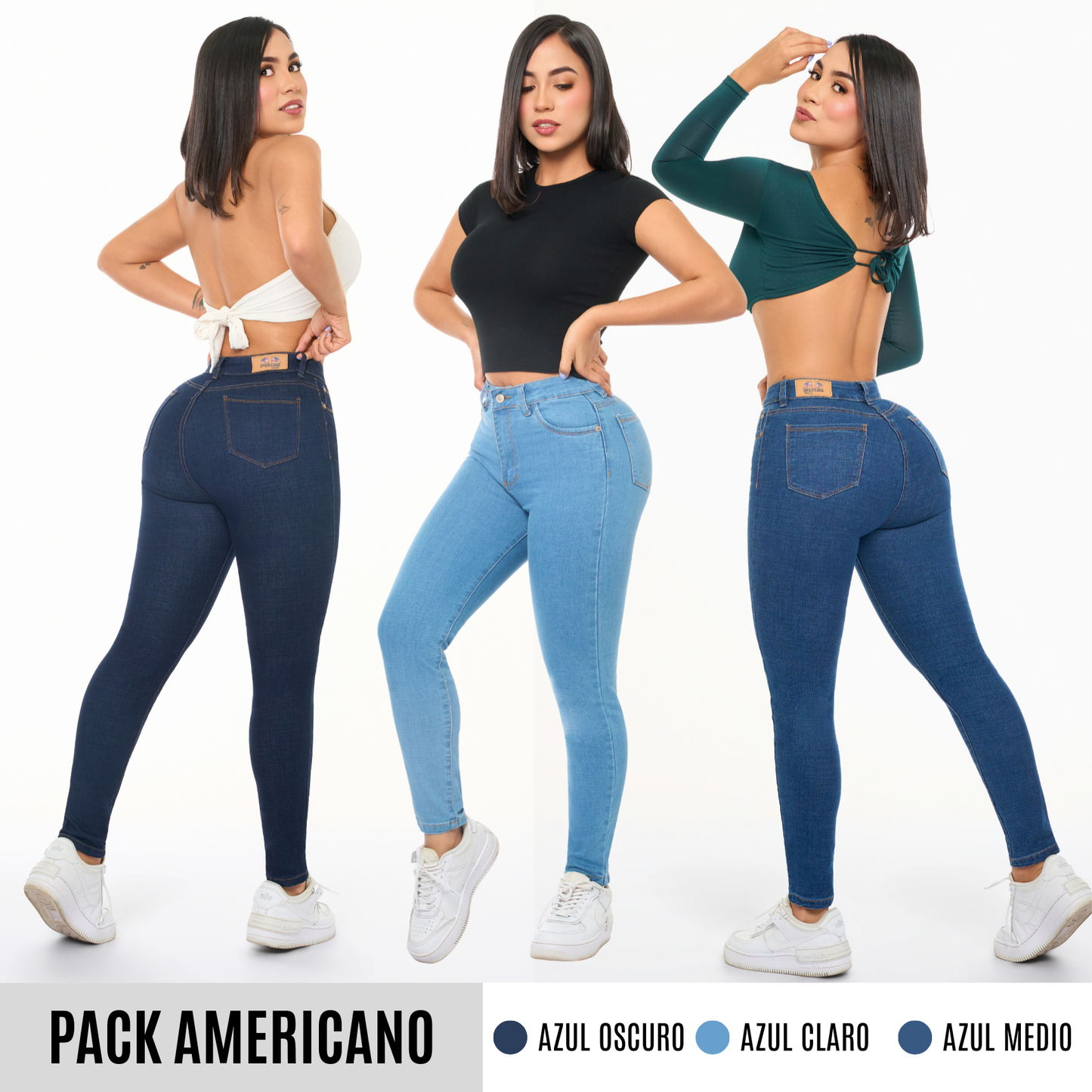 PACK X3 JEANS AMERICANO $159.900