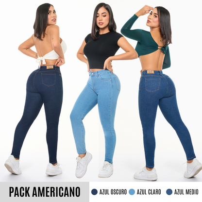 PACK X3 JEANS AMERICANO $159.900