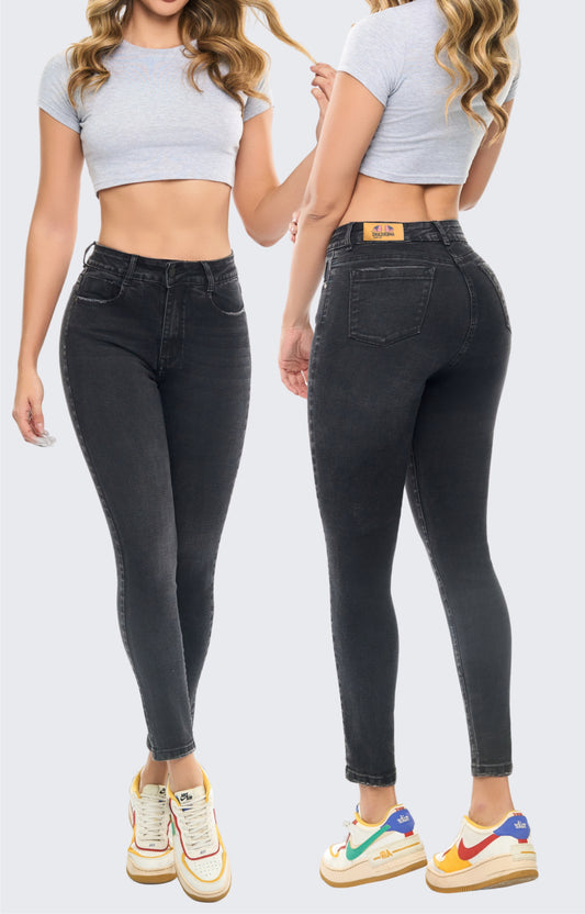JEANS AMERICANO REF GRIS HUMO